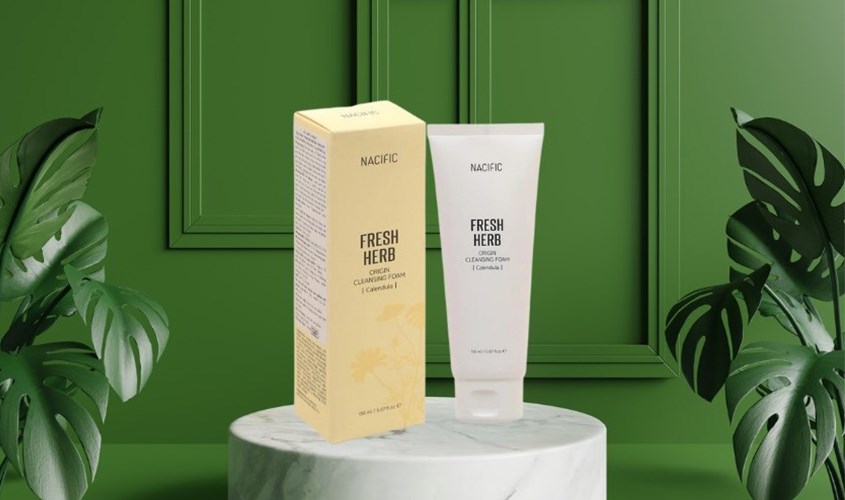 Sữa rửa mặt chiết xuất Hoa Cúc và Keo Ong Nacific Fresh Herb Origin 150 ml