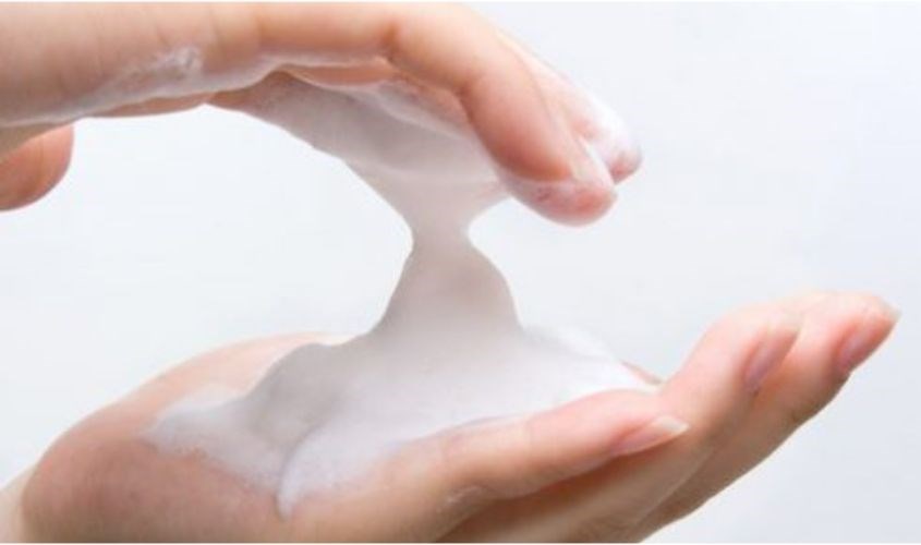 Bọt chuẩn sẽ mịn màng, độ đàn hồi tốt