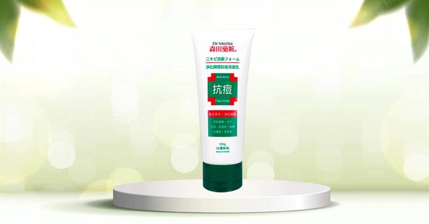 Sữa rửa mặt ngừa mụn Dr. Morita 150g
