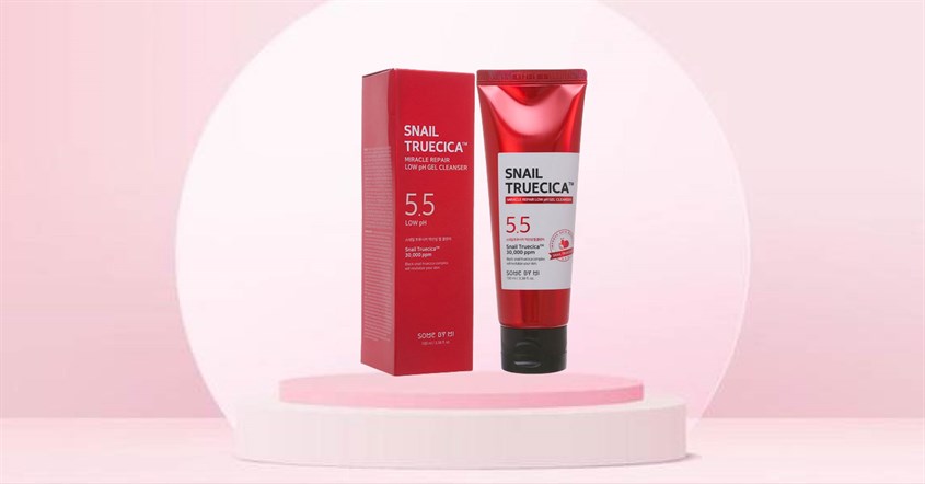 Sữa rửa mặt chiết suất ốc sên Some By Mi Truecica Miracle Repair 100 ml