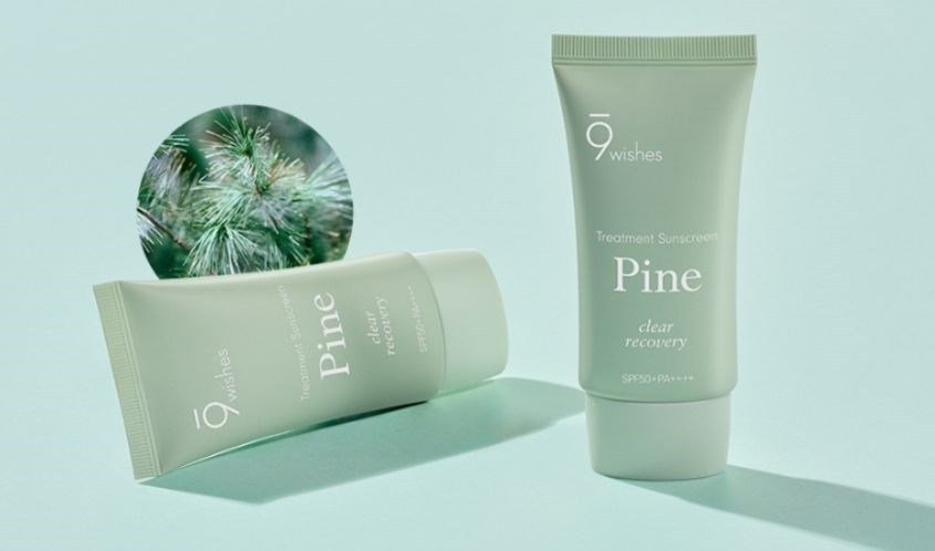 Kem chống nắng thanh lọc và phục hồi da 9 Wishes SPF 50+ PA++++ 50 ml