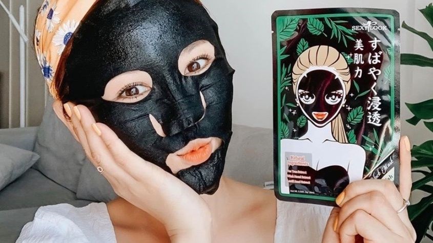 Mặt nạ đen Tràm Trà kiểm soát dầu và mụn SexyLook Tea Tree Anti Blemish 28 ml (hộp 5 miếng)