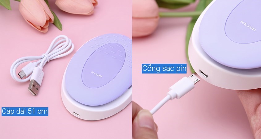 Máy rửa mặt và massage K.SKIN KD303