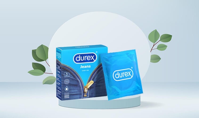 Bao cao su Durex Jeans 52.5 mm Bao cao su Durex Jeans 52.5 mm