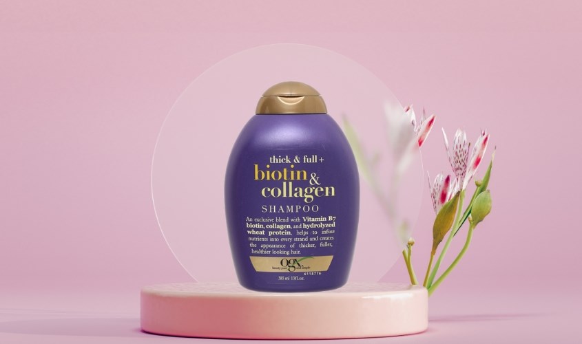 Dầu gội OGX Thick Full Biotin Collagen 385 ml