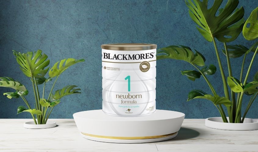 Sữa bột Blackmores NewBorn Formula số 1 900g (0 - 6 tháng)