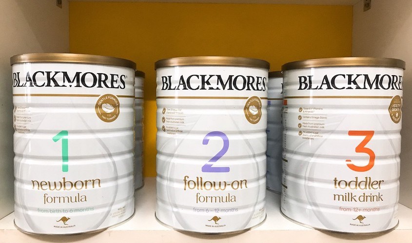 Thương hiệu sữa bột Blackmores của Úc