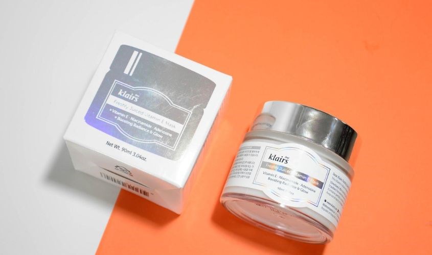 Mặt nạ ngủ vitamin E dưỡng ẩm da Klairs Freshly Juiced 90 ml