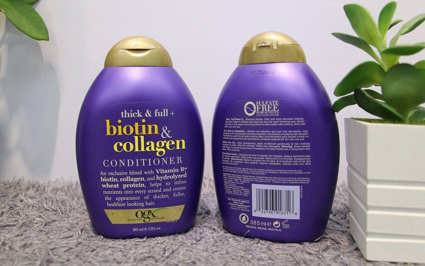 Dầu gội OGX Thick Full Biotin Collagen 385ml