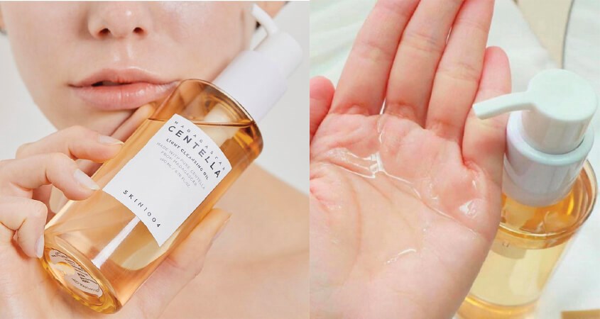 Dầu tẩy trang chiết xuất rau má Skin1004 200 ml