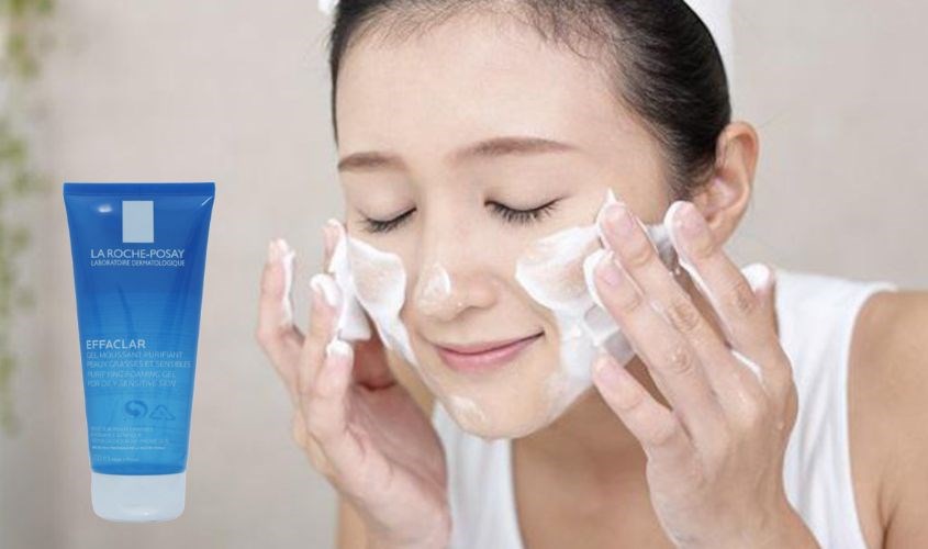 Gel rửa mặt làm dịu và giảm kích ứng dành cho da dầu, mụn La Roche Posay Effaclar 200 ml