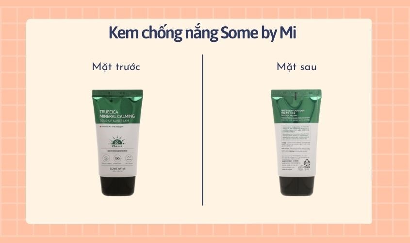 Cách phân biệt kem chống nắng Some by Mi dựa trên bao bì