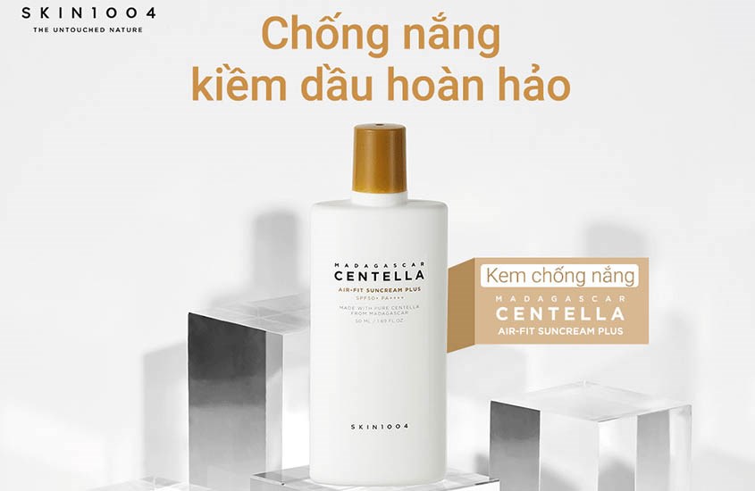 Kem chống nắng Skin1004 có khả năng kiềm dầu hoàn hảo