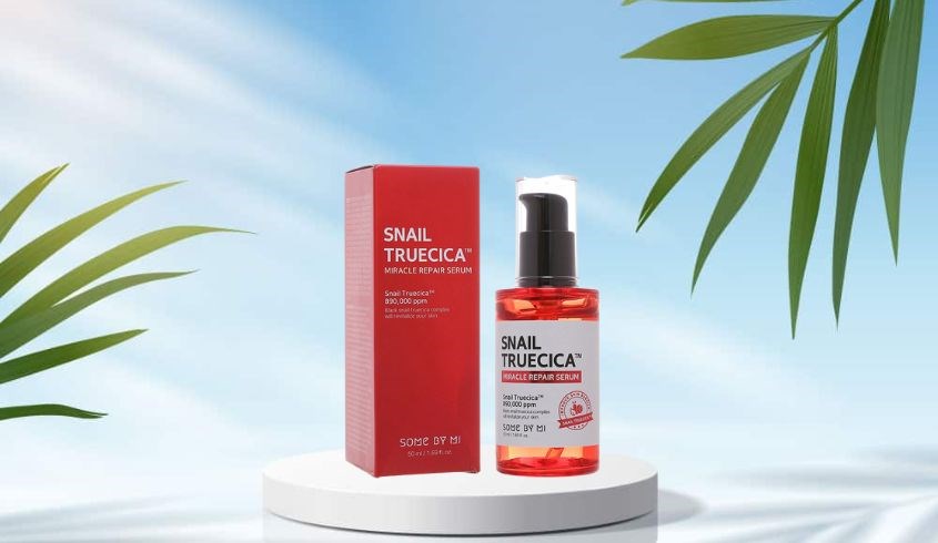 Tinh chất phục hồi da mờ thâm sẹo chiết xuất Ốc Sên Some By Mi Truecica Miracle Repair 50 ml