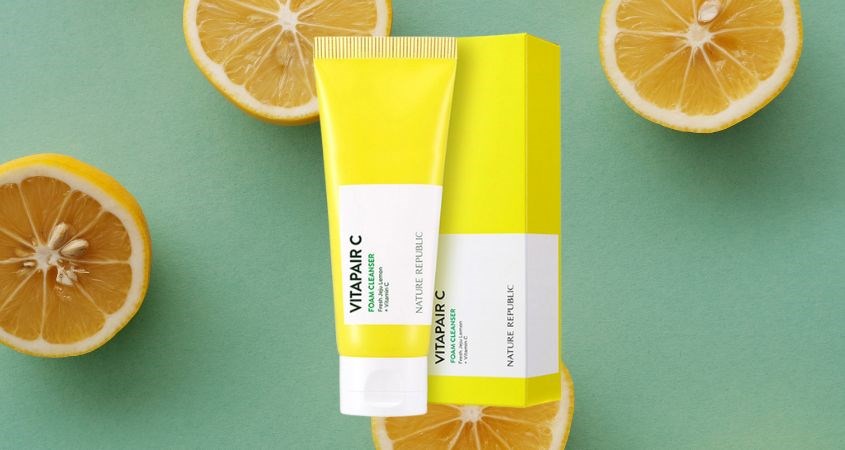 Sữa rửa mặt chiết xuất quả chanh Nature Republic Vitapair C 150 ml