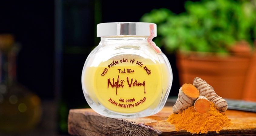 Tinh bột nghệ vàng Xuân Nguyên hũ 75g