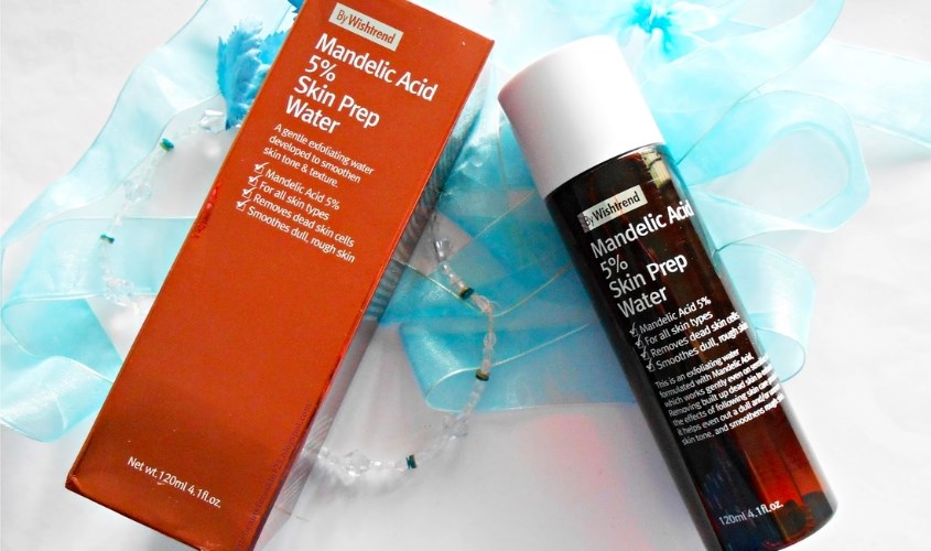 Dung dịch tẩy tế bào chết da mặt By Wishtrend Mandelic Acid 5% Skin Prep Water 120 ml 