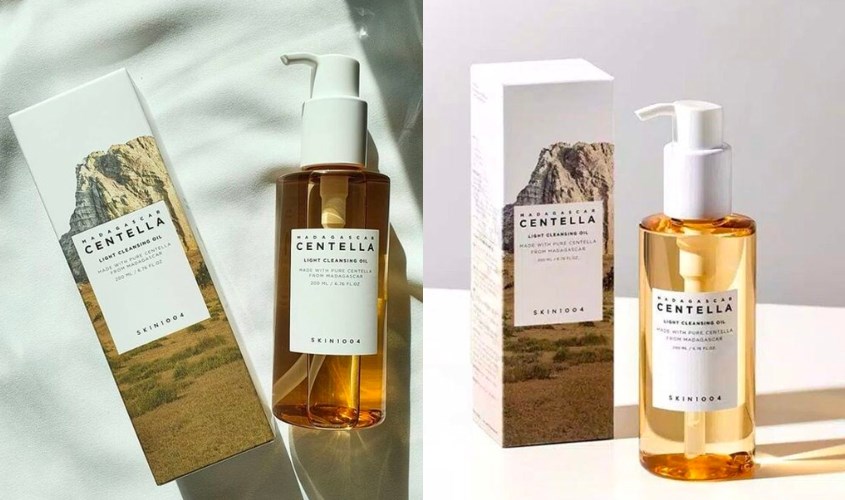 Dầu tẩy trang chiết xuất Rau Má Skin1004 Madagascar Centella Light Cleansing Oil 200 ml 