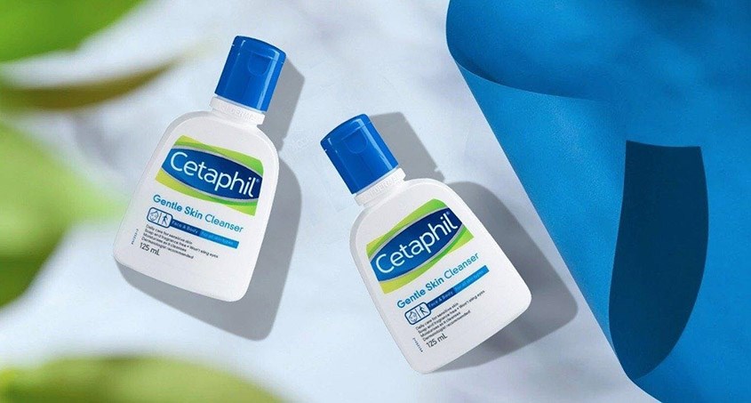 Sữa rửa mặt dịu nhẹ cho da nhạy cảm Cetaphil Gentle Skin Cleanser 125 ml dành cho da mụn