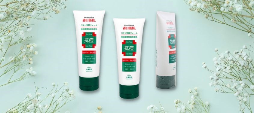 Dùng Sữa rửa mặt ngừa mụn Dr. Morita Anti-Acne Face Wash 150g để ngăn ngừa mụn