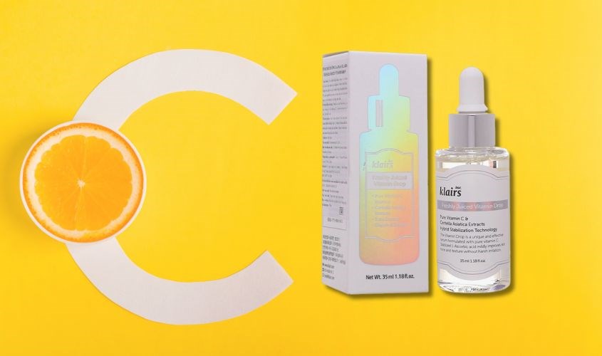 Tinh chất dưỡng trắng mờ thâm Vitamin C Klairs Freshly Juiced Vitamin Drop 35 ml