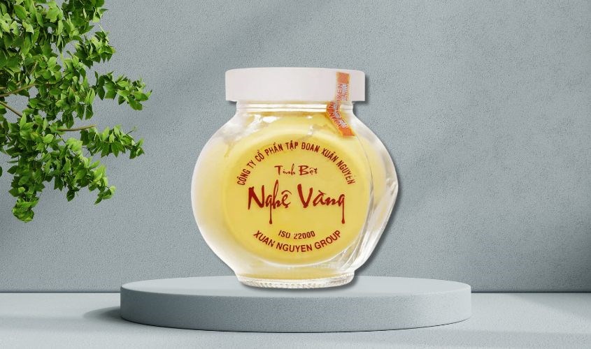 Tinh bột nghệ vàng Xuân Nguyên hũ 75g