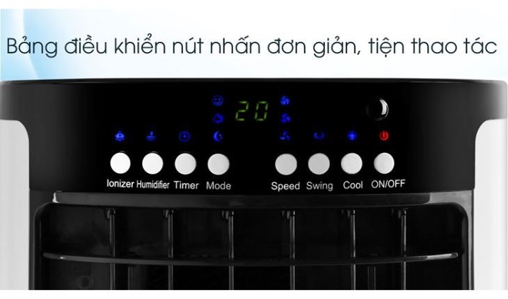 Bảng điều khiển dễ thao tác