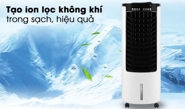 Chức năng tạo ion mang lại bầu không khí trong lành