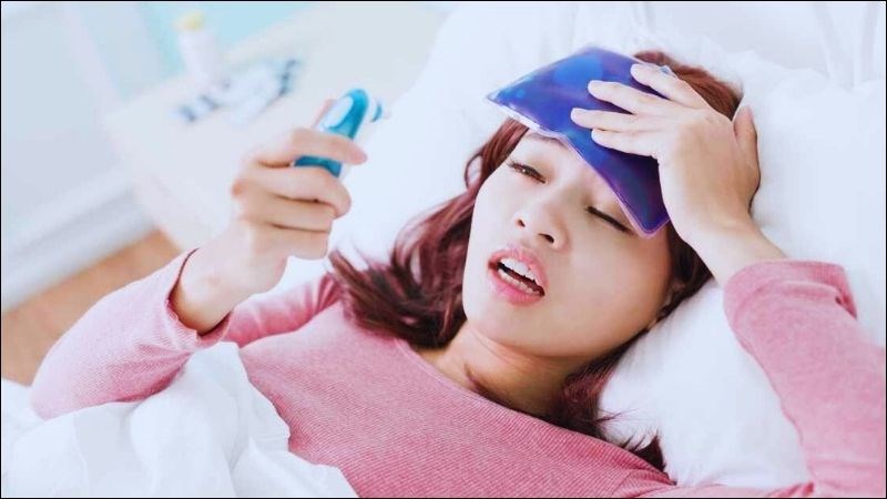 Sốt thường không phổ biến ở người mắc viêm xoang