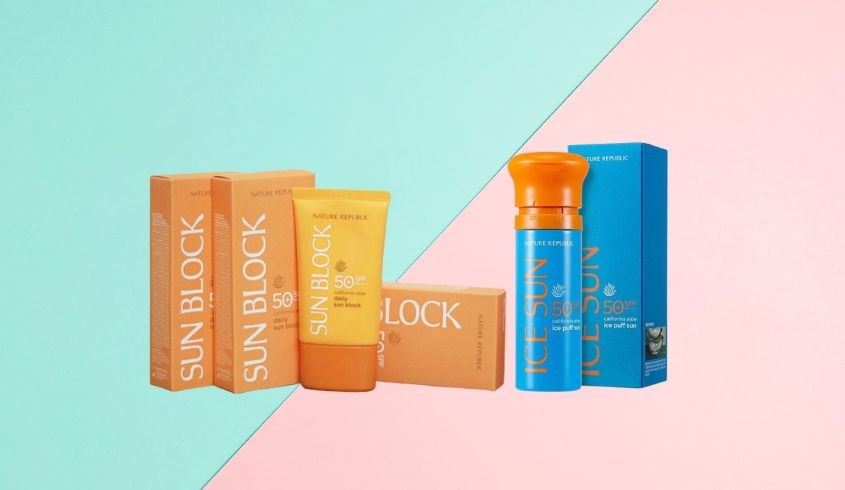 Các dòng kem chống nắng của Nature Republic rất được lòng người tiêu dùng
