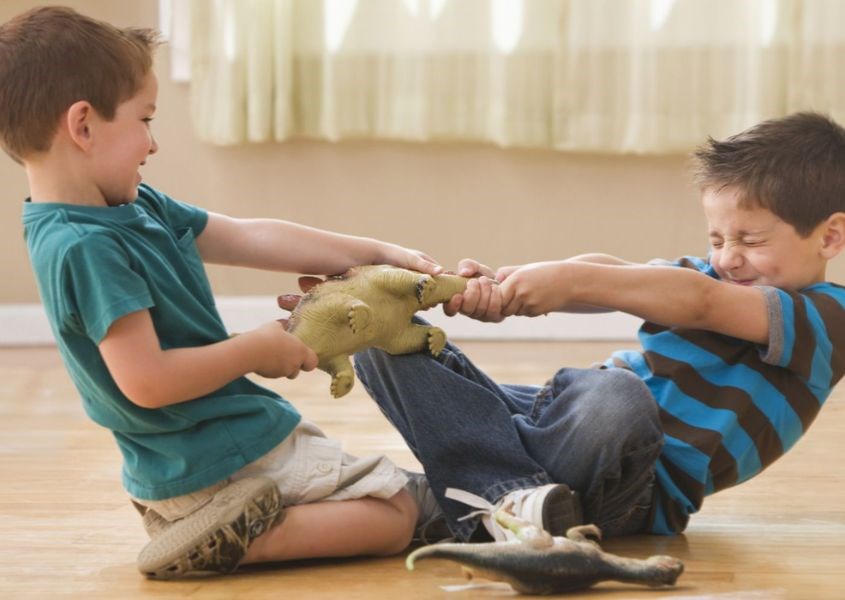 Trẻ đang bảo vệ những thứ thuộc về quyền sở hữu của chúng. Nguồn từ verywellfamily