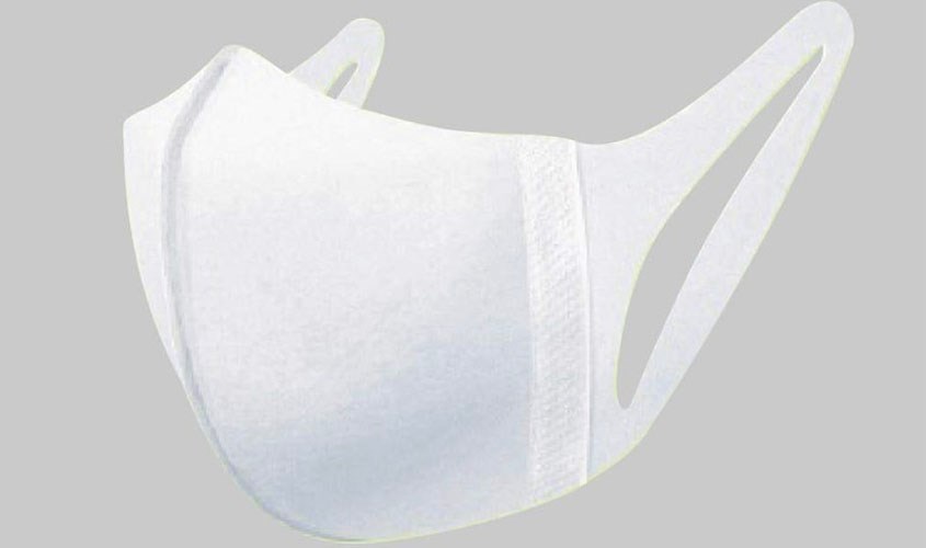 Khẩu trang 3D có thiết kế ba chiều thông minh, không có gọng kim loại Khẩu trang 3D có thiết kế ba chiều thông minh, không có gọng kim loại