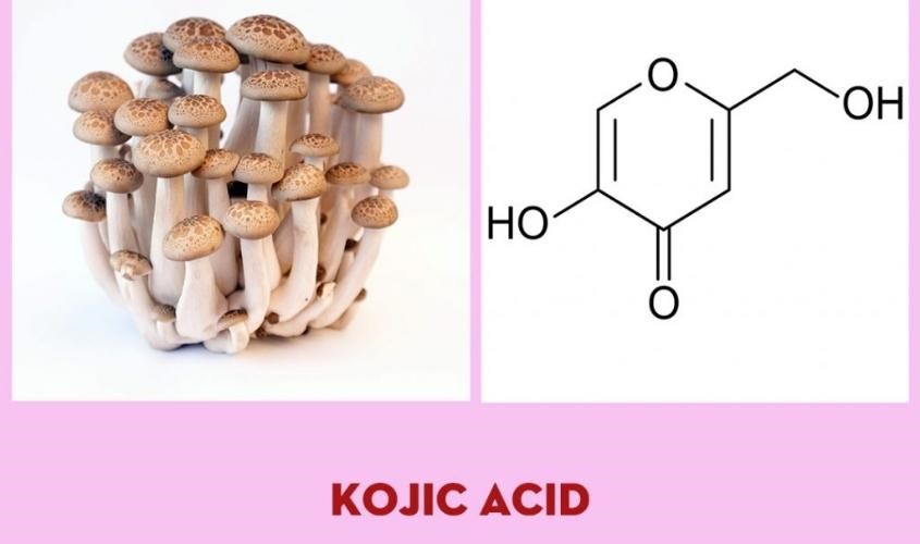 Sản phẩm chứa Acid Kojic giúp làm sáng da và trị sẹo mụn hiệu quả