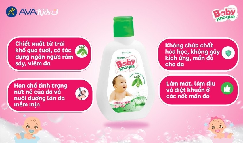 Sữa tắm Baby khổ qua 100ml