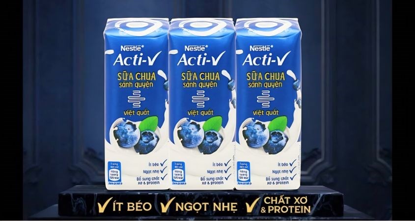 Sữa chua uống lợi khuẩn Nestle Acti-V