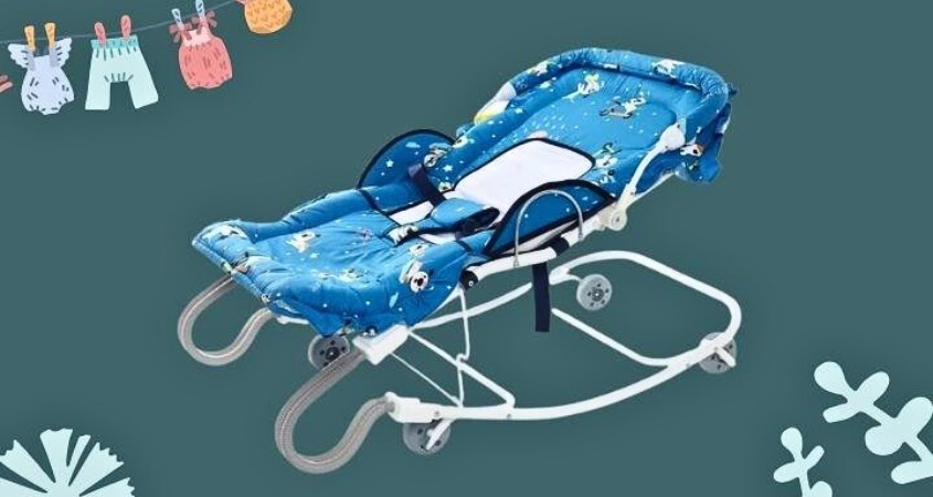 Ghế nhún ăn bột cho bé Autoru AUBFC02-LB (từ 6 tháng) - Màu xanh đậm Ghế nhún ăn bột cho bé Autoru AUBFC02-LB (từ 6 tháng) - Màu xanh đậm