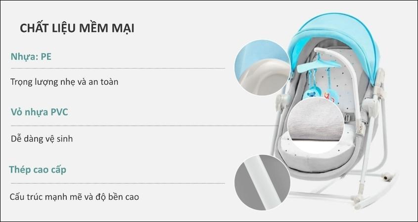 Ghế đa năng 5 in 1 Kinderkraft KK.UNIMOUP (từ 0 tháng) Ghế đa năng 5 in 1 Kinderkraft KK.UNIMOUP (từ 0 tháng)