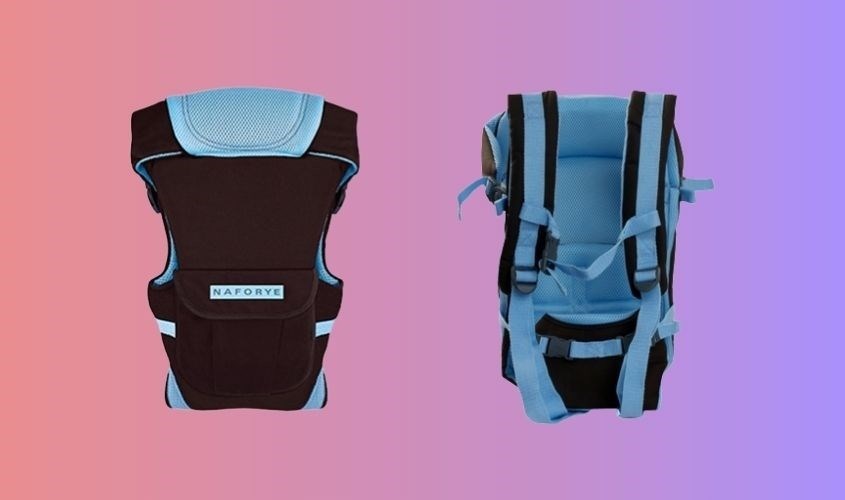 Địu em bé Naforye Hug Helper N99500 màu xanh dương cho bé dưới 30 tháng Địu em bé Naforye Hug Helper N99500 màu xanh dương cho bé dưới 30 tháng
