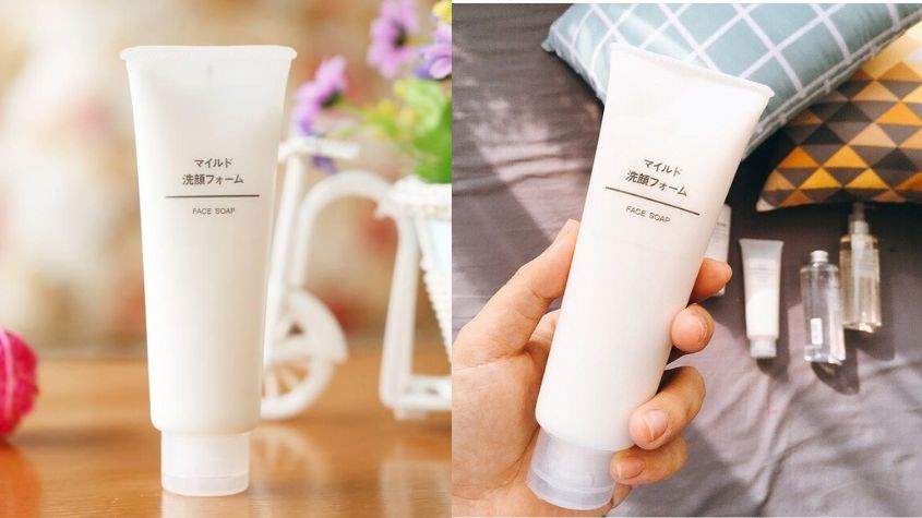 Sữa rửa mặt Muji Face Soap