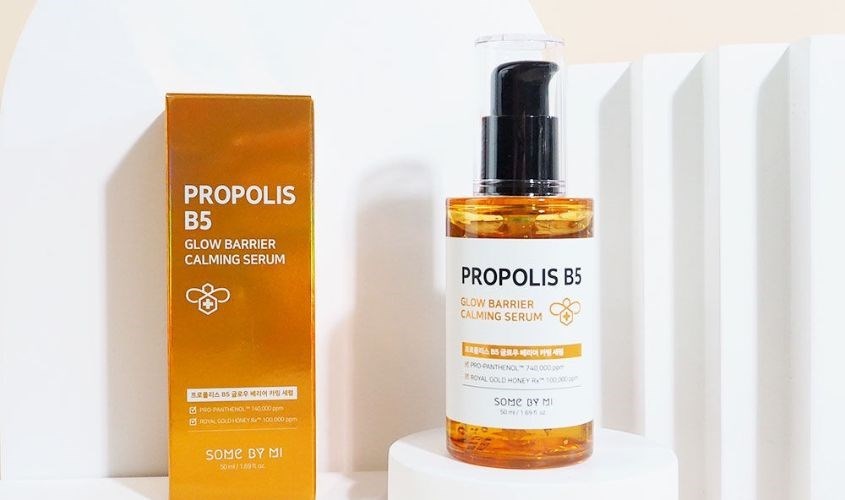 Tinh chất làm dịu và phục hồi da mụn B5 Some By Mi Propolis