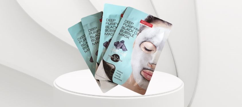 Mặt nạ giấy tinh chất Than hoạt tính làm sạch sâu, thải độc, sáng da Purederm 20g