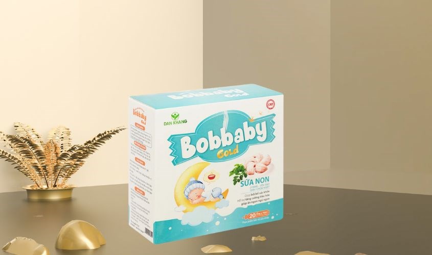 Siro Dân Khang Bobbaby Gold bồi bổ sức khỏe, giúp bé ăn ngủ ngon 20 ống (từ 6 tháng)