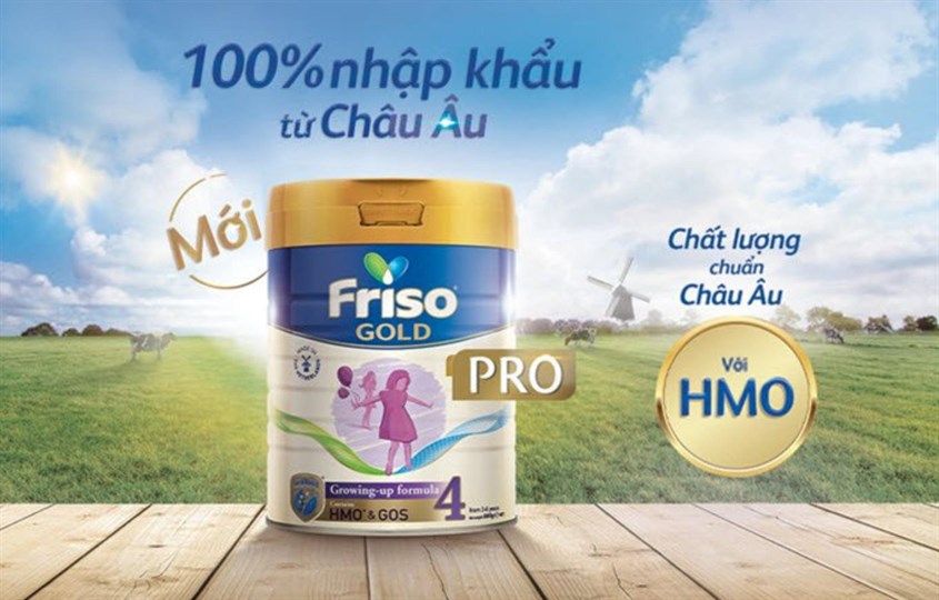 Sữa bột Friso Gold pro số 4 800g (3 - 6 tuổi)