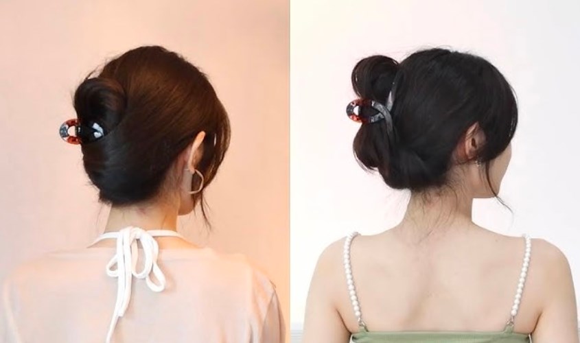 Kẹp càng cua cho tóc phồng giúp tóc gọn gàng, tạo điểm nhấn