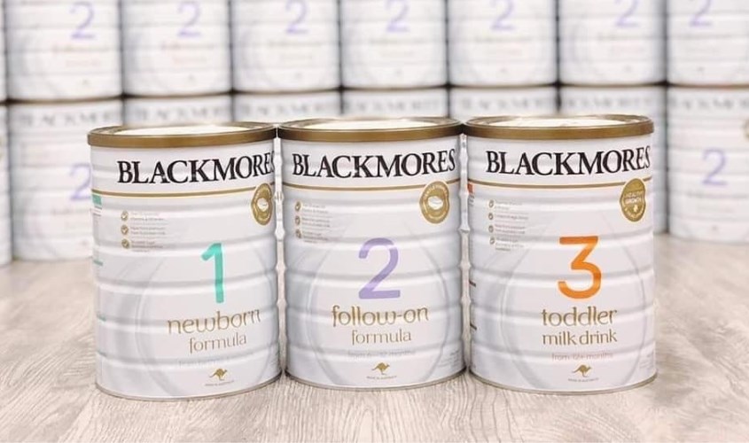 Sữa Blackmores được nhiều mẹ tin dùng cho bé