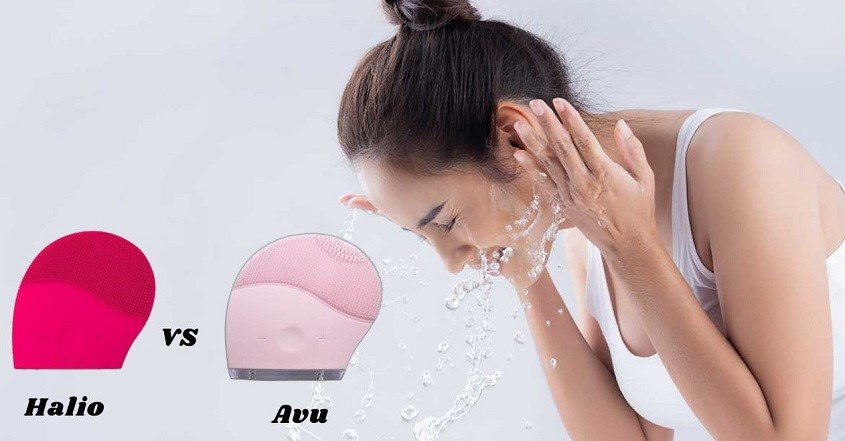Nên mua máy rửa mặt Avu hay Halio?