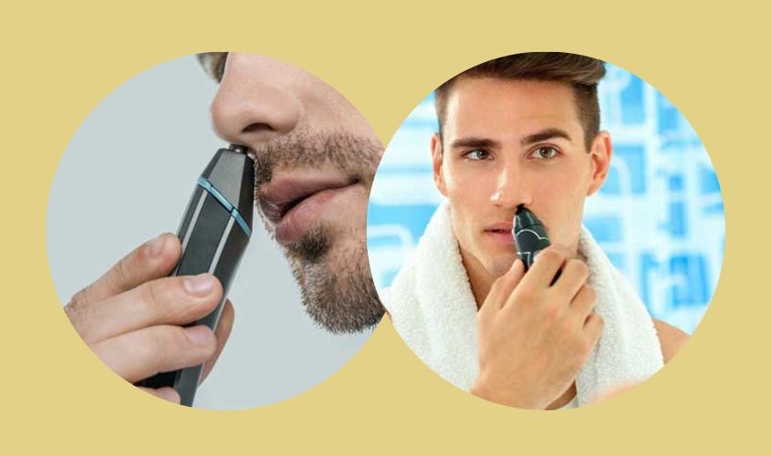 Máy tỉa lông mũi là thiết bị chạy bằng điện dùng để cắt tỉa lông mũi