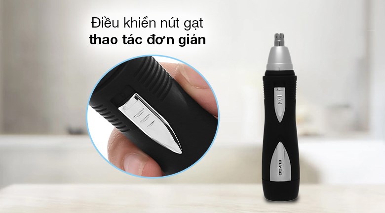 Máy có nút gạt điều khiển bật/tắt linh hoạt, thuận tiện