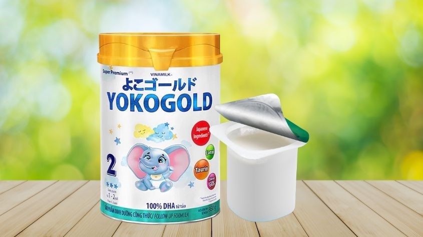 Sữa bột Vinamilk YokoGold số 2 850g (1 - 2 tuổi)