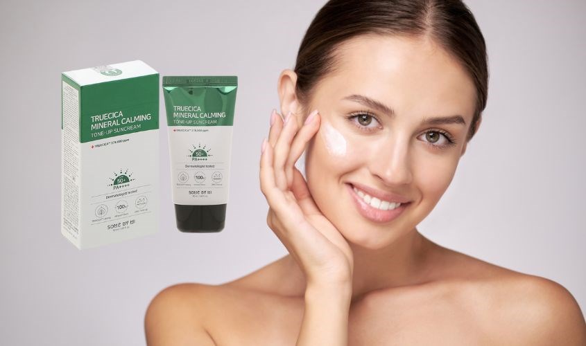 Kem chống nắng giúp chống nắng mạnh mẽ với chỉ số SPF50+ và PA++++